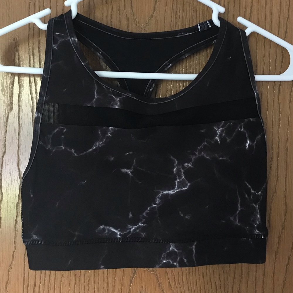 Buffbunny black marble Nova bra size S